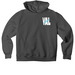 THRIVE LINE - BLUE, a Asphalt Premium Heavyweight Pullover Hoodie