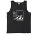 Chaco Night Sky Tee, a Black Comfort Colors Tank Top