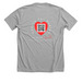 COTA for Evelyn's Heart, a Athletic Heather Premium Unisex Tee (back-view)