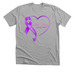 Addie Strong! MPS Awareness, a Athletic Heather Premium Unisex Tee