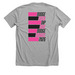 3rd Annual KidsPeace Dodgeball Tournament&nbsp;, a Athletic Heather Premium Unisex Tee (back-view)
