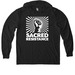 Hoodies and Pullovers, a Space Black Allmade Eco Triblend Hoodie Tee