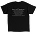 Self Love V2, a Black Classic Unisex Tee (back-view)
