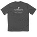 CCRF Logo Athletic Shirts, a Iron Grey Heather Classic Performance Tee (back-view)