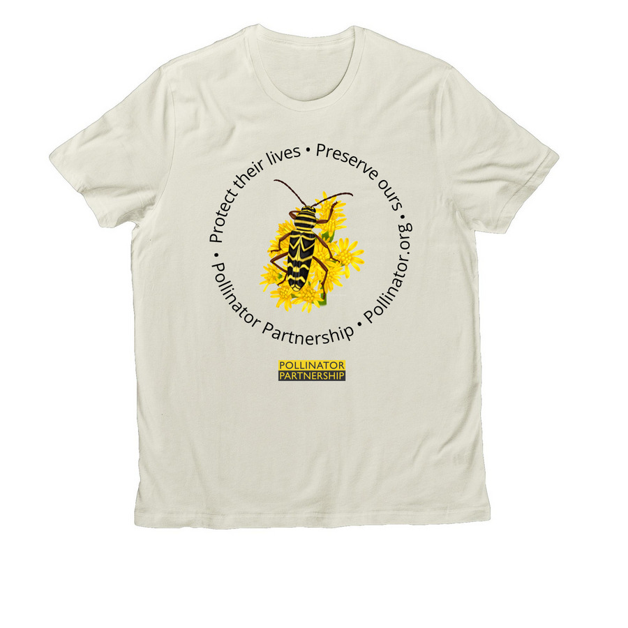 Beetle- Light Color Shirts, a White Sand Allmade Organic Cotton Unisex Tee