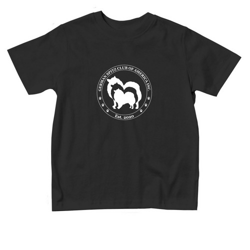 Toddlers GSCA shirts, a Black Toddler Tee
