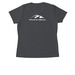 Performance Tees and Sun Hoodies, a Iron Grey Women's Performance Tee (back-view)