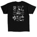 Class of 2026, a Black Classic Unisex Tee (back-view)