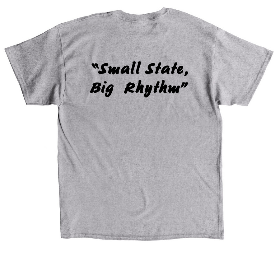 Providence Swings, a Sport Grey Classic Unisex Tee (back-view)