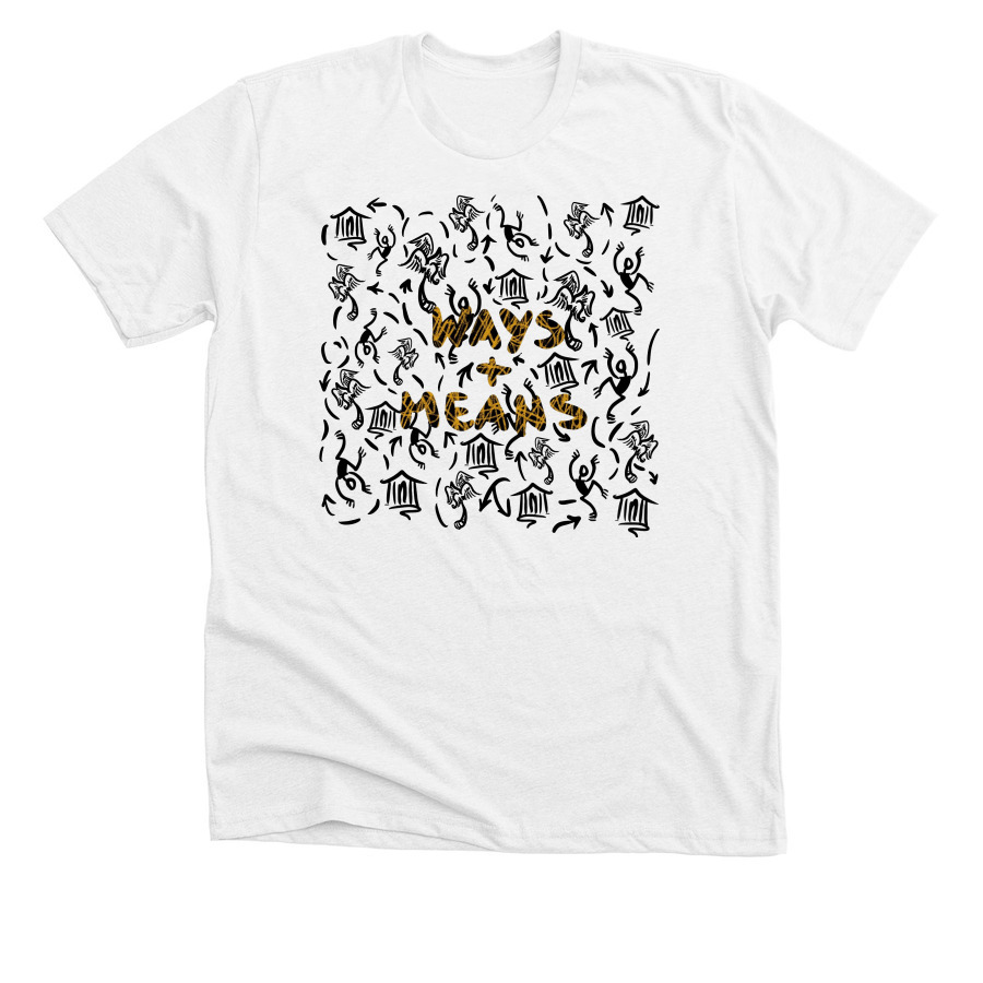 ERDY TEE, a Solid White Blend Premium Unisex Tee