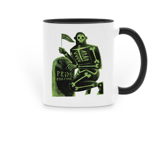 PRIDE FOREVER V (2026 DESIGN), a Black Two-Tone Ceramic Mug