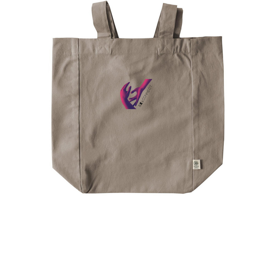 RE: Connnect / bags, a Pumice Recycled Cotton Tote Bag