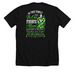 Cassie Strong, a Solid Black Blend Premium Unisex Tee (back-view)