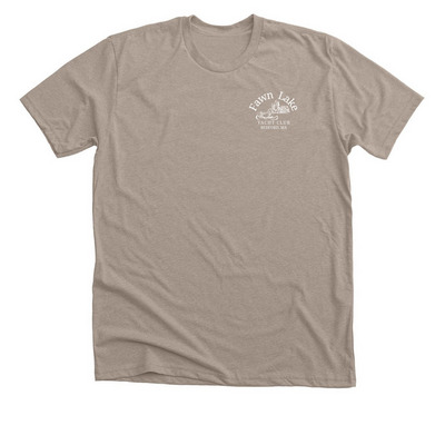 Fawn Lake Yacht Club, a Heather Stone Premium Unisex Tee
