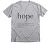 Hope Defined Adult Shirts (Dark), a Athletic Heather Premium V-Neck Tee