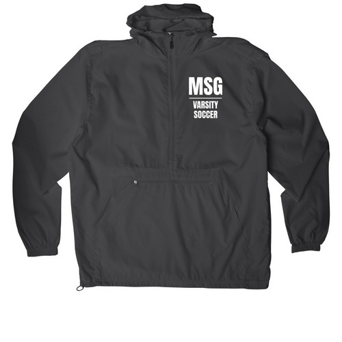 MSG windbreaker, a Graphite Packable Anorak