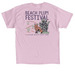 Beach Plum Festival Fox - Long/Short Sleeve, a Light Pink Classic Unisex Tee (back-view)