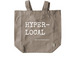 Hyper-Local, a Pumice Recycled Cotton Tote Bag