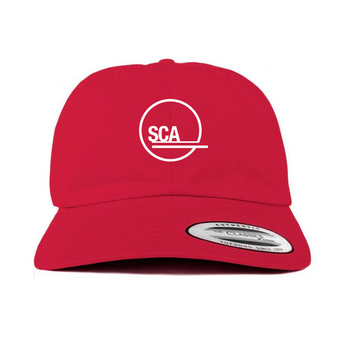 SCA Baseball Cap, a Cranberry Printed Classic Baseball Cap