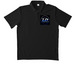 LeoGrande Detailing, a Black Unisex Performance Polo