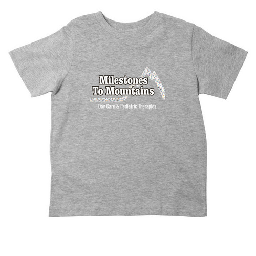 Milestones to Mountains Toddler Apparel, a Heather Toddler Tee