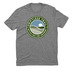 Hike Driftless, a Aluminum Grey Allmade Eco Triblend Unisex Tee