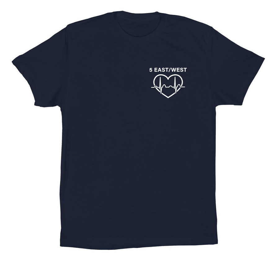 Original 5EW, a Navy Premium Cotton Tee