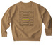 The Prayer Room, a Latte Stanley/Stella Unisex Changer 2.0 Crewneck Sweatshirt (back-view)