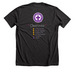 Montessori Team Tee V2, a Dark Grey Heather Premium Unisex Tee (back-view)