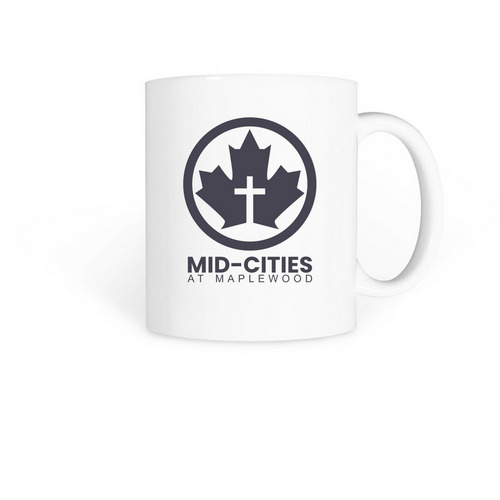 MID-CITIES MUG, a White Coffee Mug