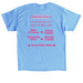Bookstore Romance Day 2025, a Carolina Blue Classic Unisex Tee (back-view)