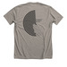 Values, a Heather Stone Premium Unisex Tee (back-view)