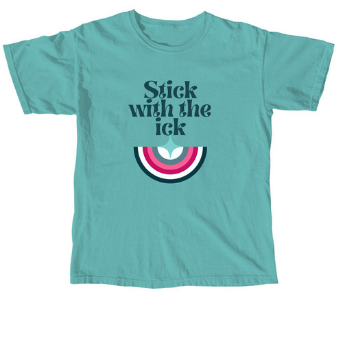 Ickster Apparel, a Seafoam Comfort Colors Unisex Tee