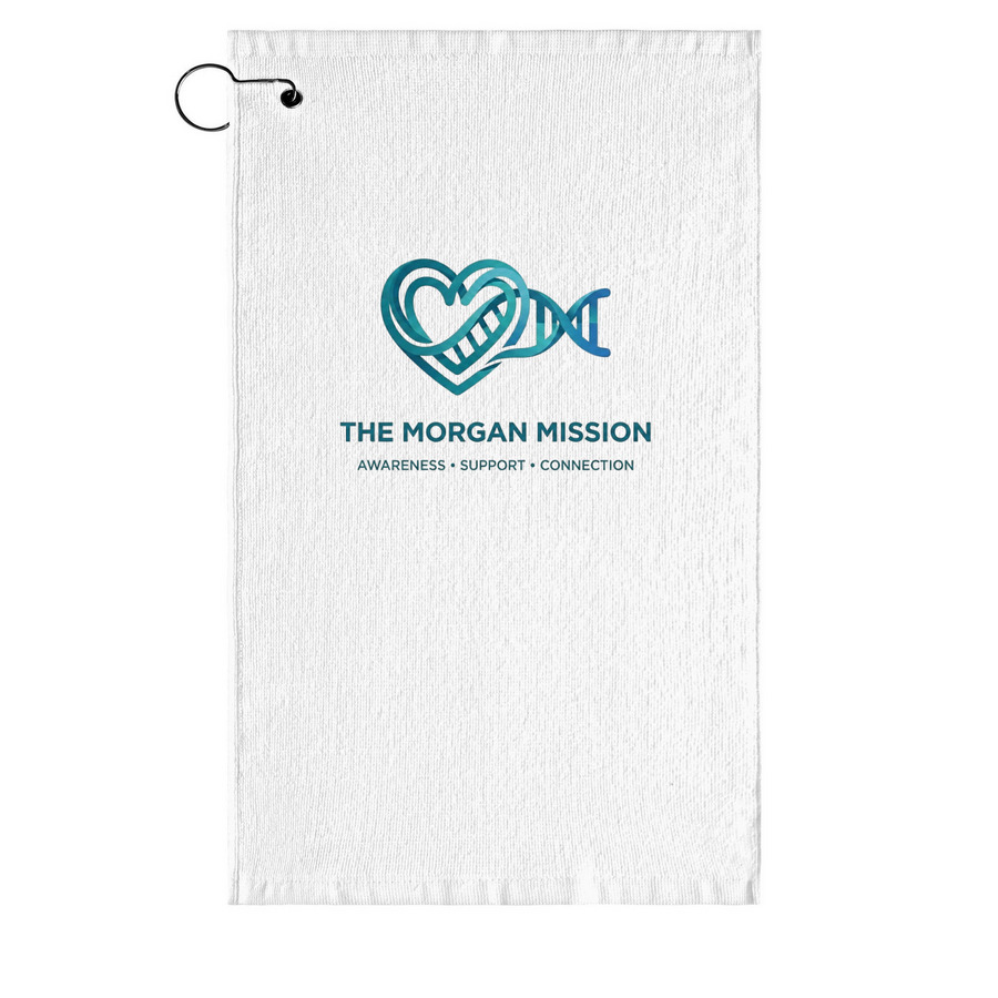 The Morgan Mission, a White Golf Towel