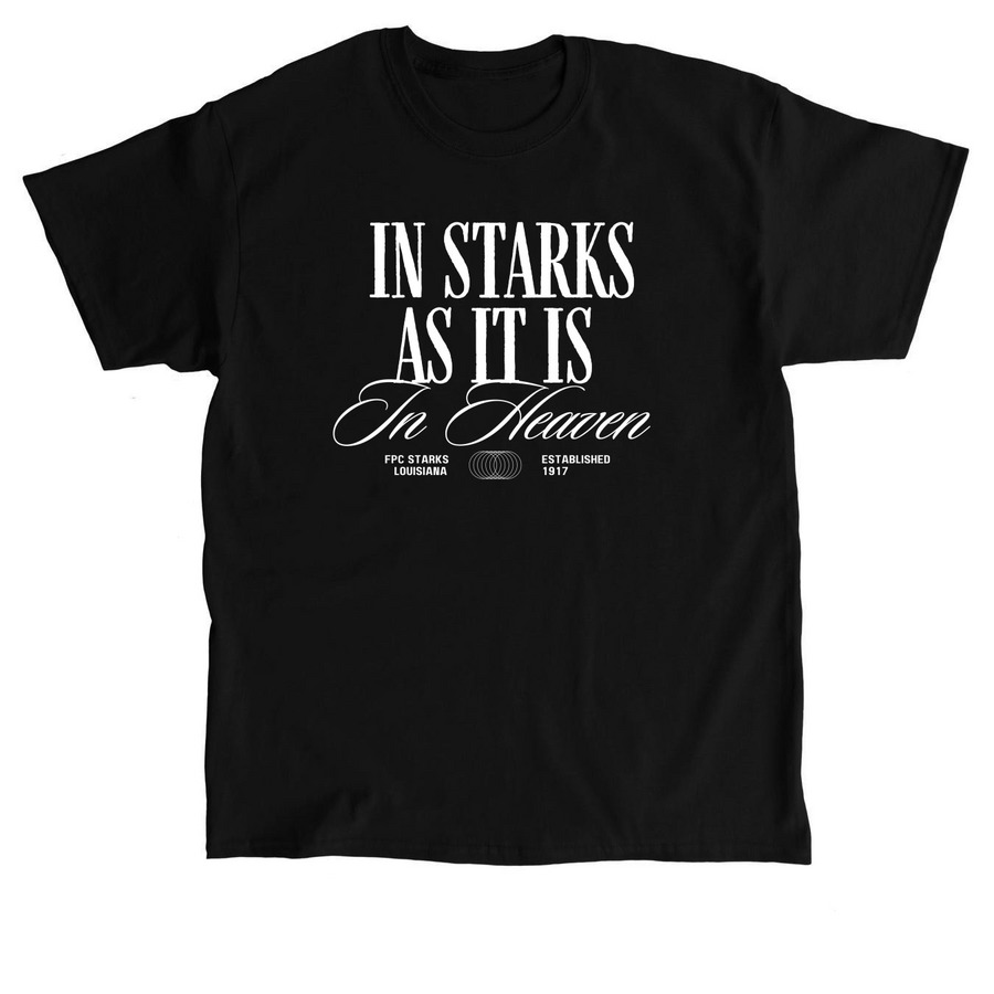 As It Is In Heaven Shirt, a Black Classic Unisex Tee