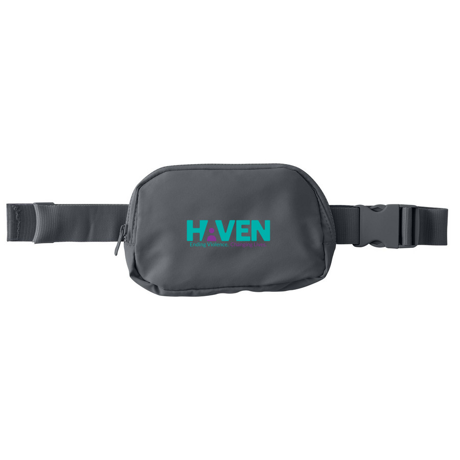 HAVEN Fanny Pack, a Storm Grey Matte Hip Pack