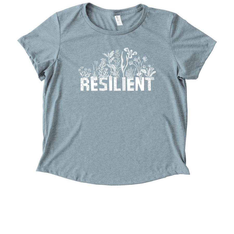 "Resilient" Shirts Group 2, a I Like You Blue Allmade Eco Triblend Women?s Scoop Neck Tee