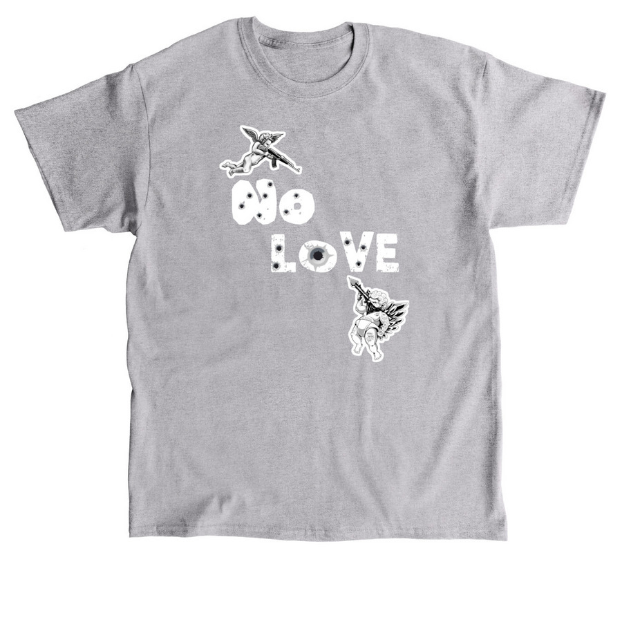 No love&nbsp;, a Sport Grey Classic Unisex Tee