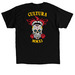 Throwback, a Black Classic Unisex Tee (back-view)
