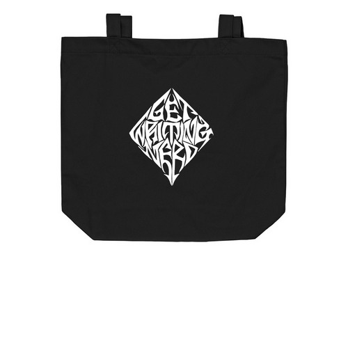 Dead Languages Podcast - Bag Metal Lite, a Black Organic Cotton Tote Bag
