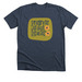 progress is not linear, a Heather Midnight Navy Premium Unisex Tee