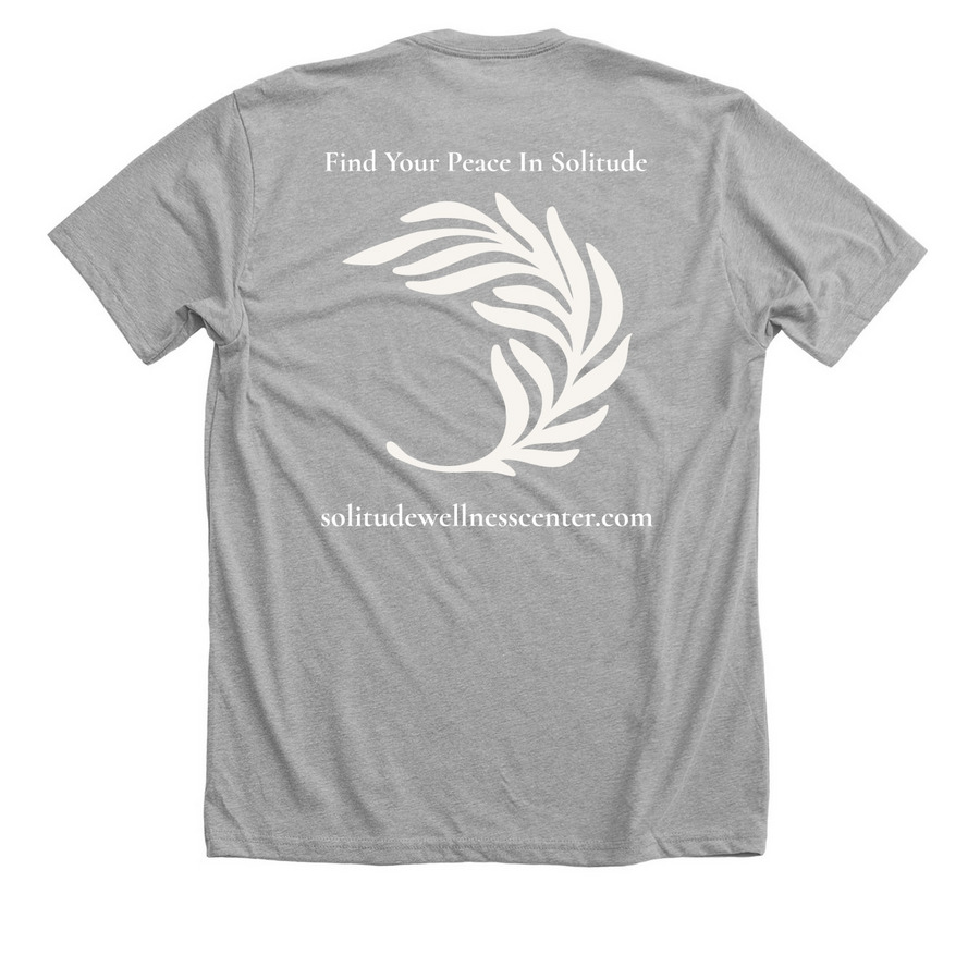 Solitude Team Uniform&nbsp;, a Athletic Heather Premium Unisex Tee (back-view)