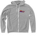Halloween 2026 Zip-Up, a Athletic Heather Zip Up Hoodie
