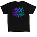 Tomorrow Needs You; BMTG, a Black Classic Unisex Tee (back-view)