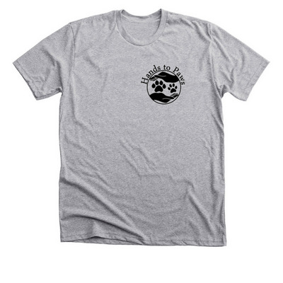 SUPPORT ANIMAL RESCUE IN CSRA (AUGUSTA GA), a Athletic Heather Premium Unisex Tee