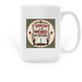 Diggin? and Drinkin? Coffee, a White Large Coffee Mug