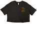 O.G. Haunt hunters merch, a Black Women?s Cropped Cotton Tee