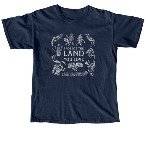 Protect The Land You Love 2026, a True Navy Comfort Colors Unisex Tee