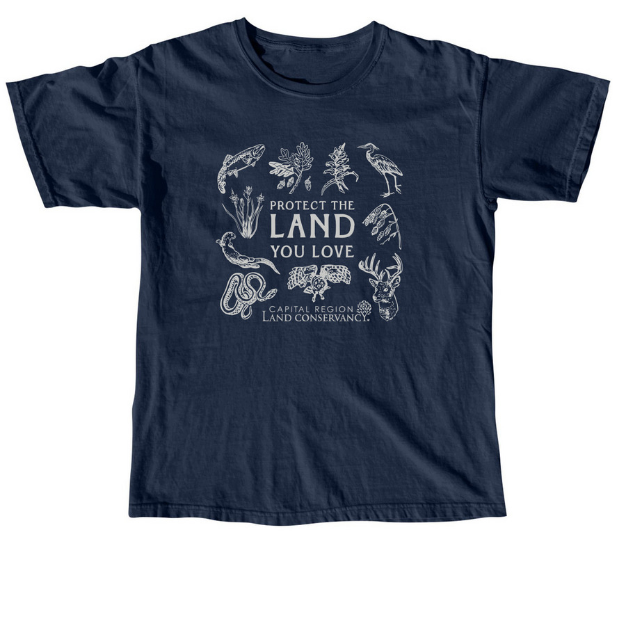 Protect The Land You Love 2026, a True Navy Comfort Colors Unisex Tee