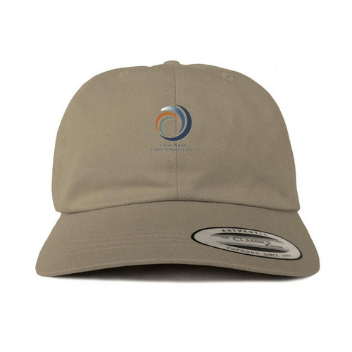 Cross Winds Hats, a Khaki Printed Classic Baseball Cap